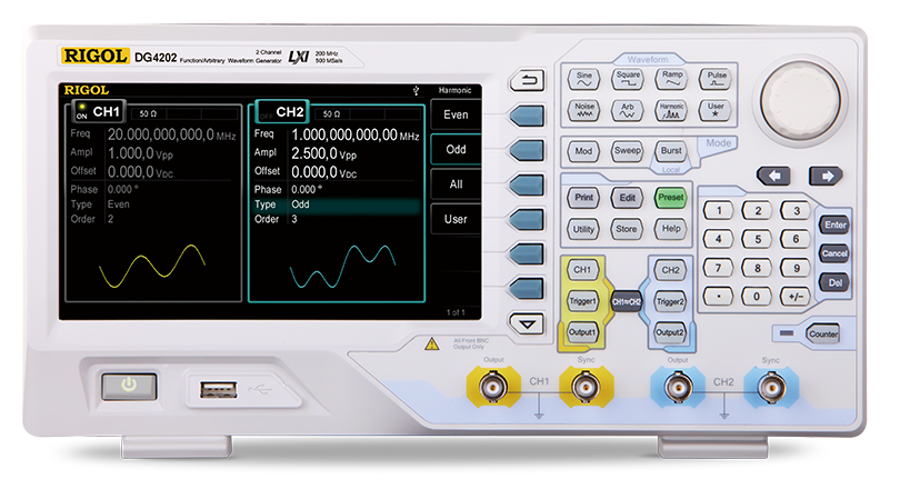 ��Դ���DG4000ϵ�к���(sh��)/���Ⲩ�ΰl(f��)����